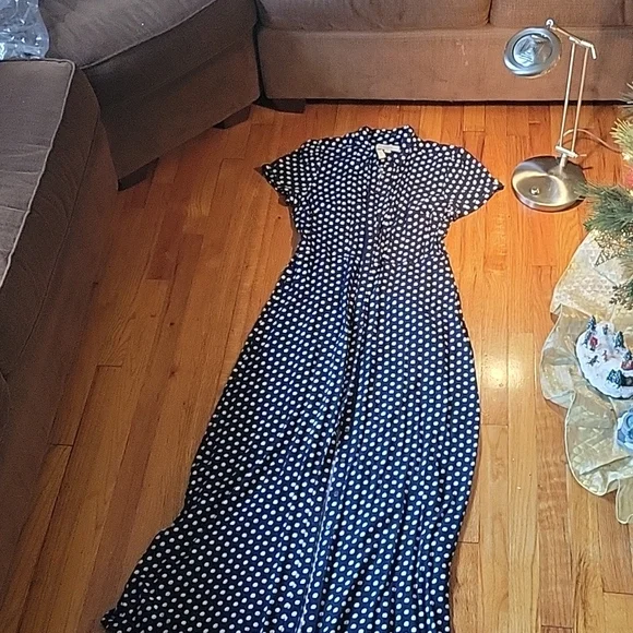 Loft Women's Long Button-Up Maxi - Picture 3 of 11